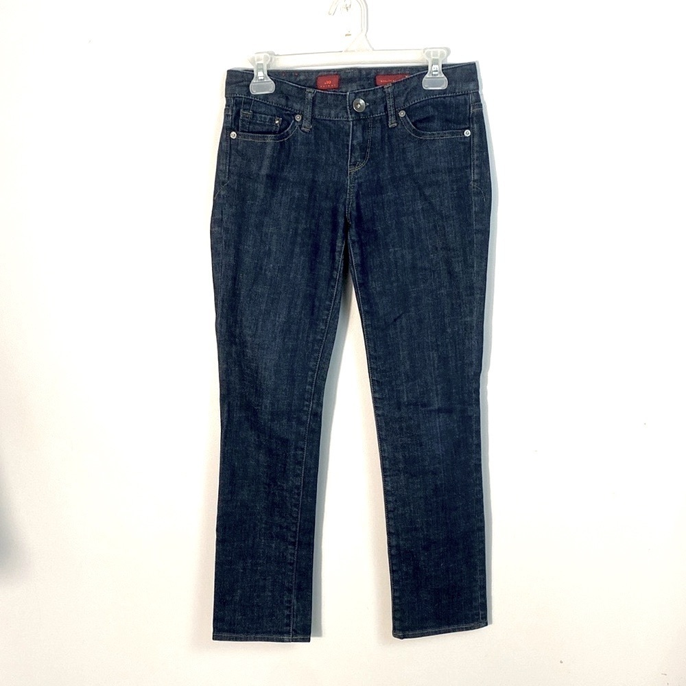 Express dark wash low rise skinny jeans size 0s